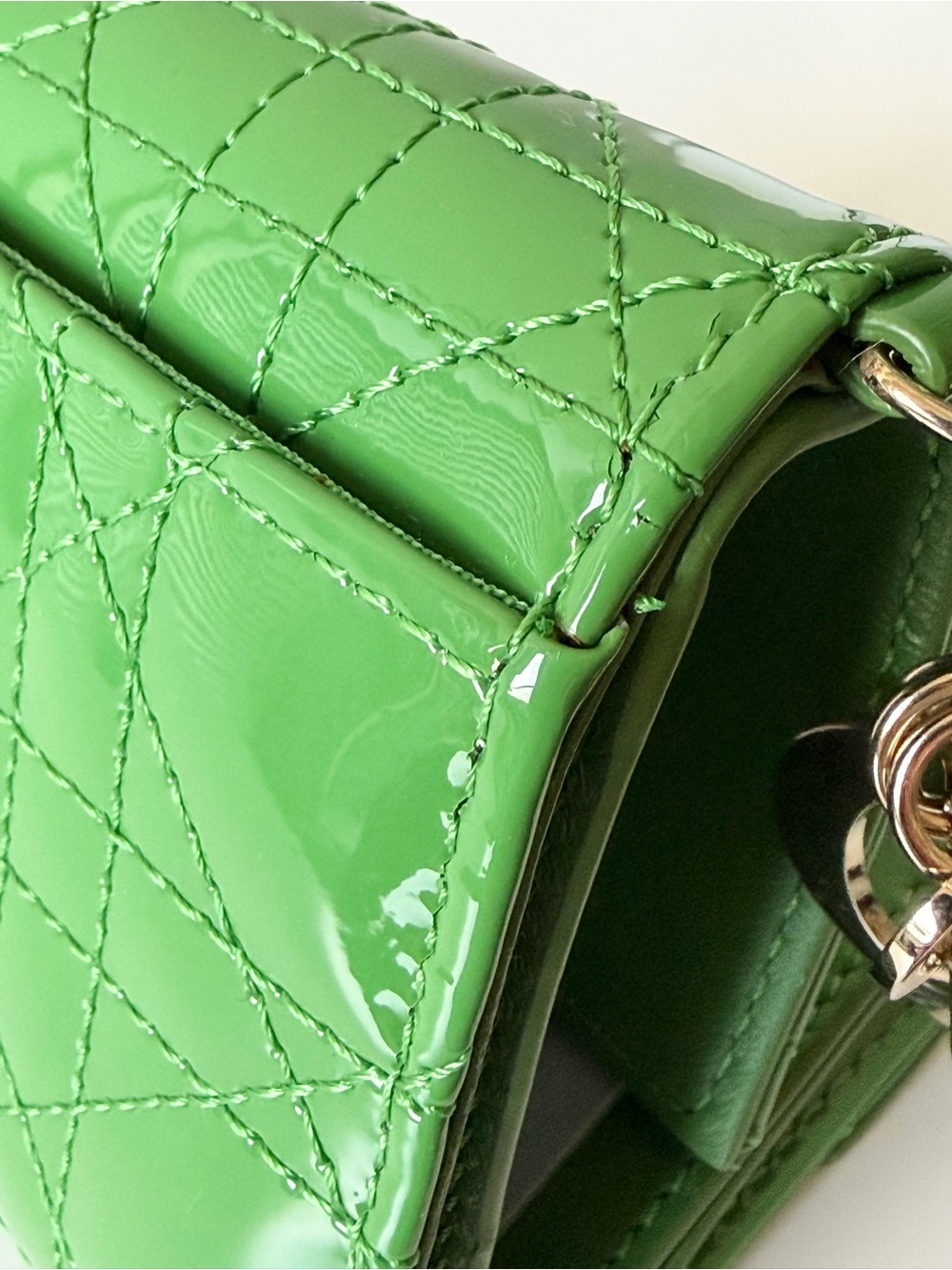 Christian Dior Lady Dior Lotus Wallet - Picture 15 of 17